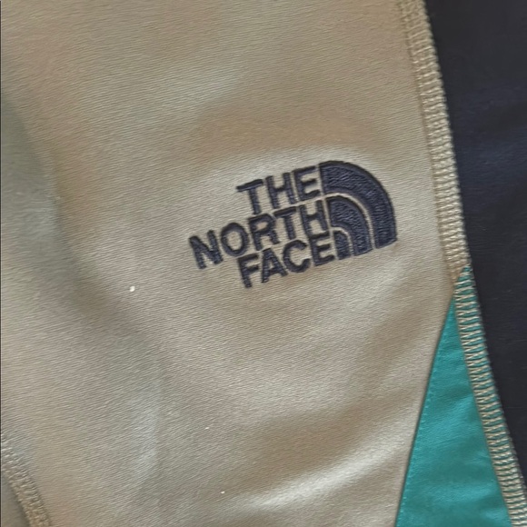 NWOT North Face Womens Steep Tech High Rise Flece Tights/Leggings Green/Black S - Picture 4 of 15